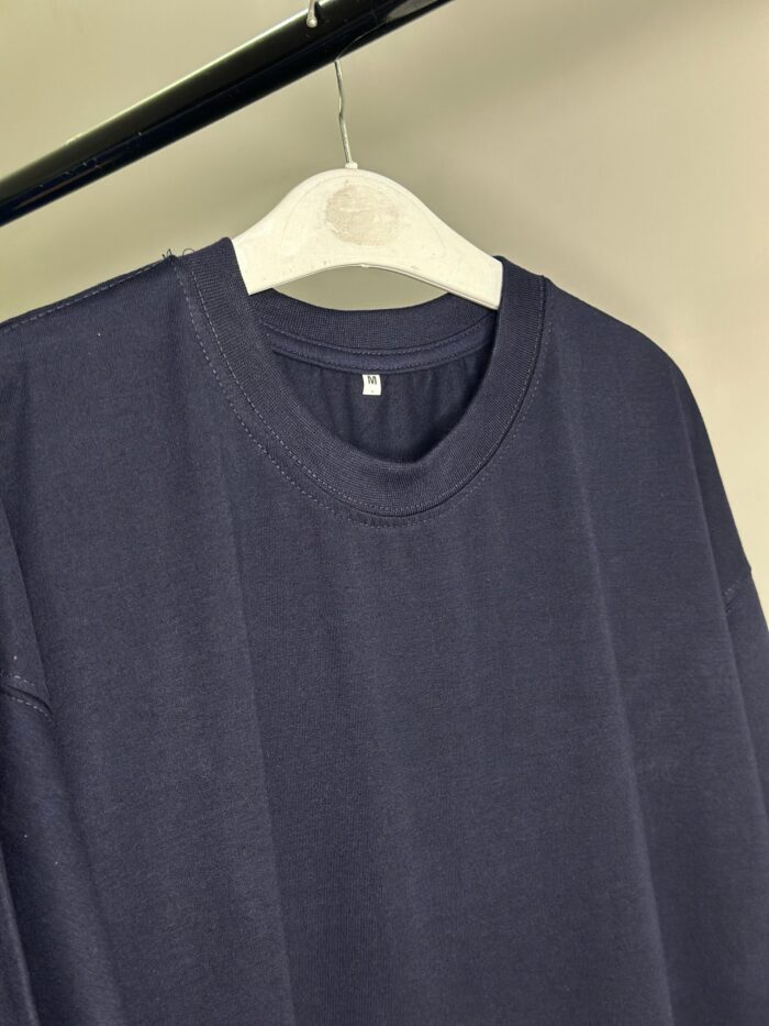 Navy Blue Oversized T-Shirt