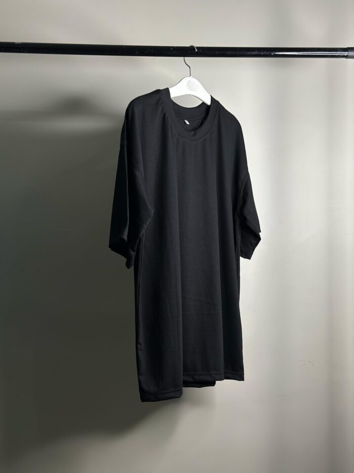 Jet Black Oversized T-Shirt