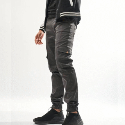 Charcoal grey Fitted Cargo