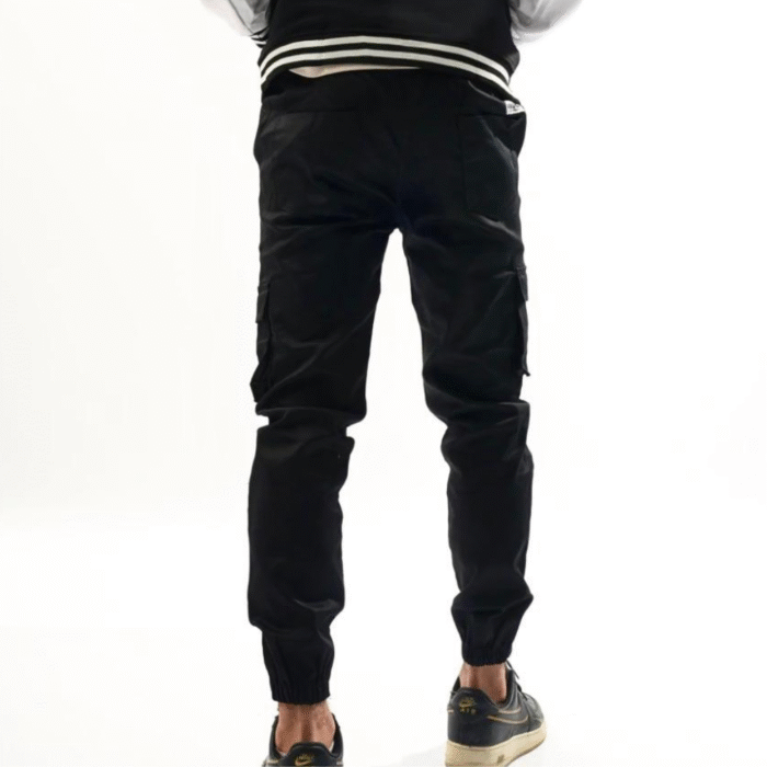 Jet Black Fitted Cargo