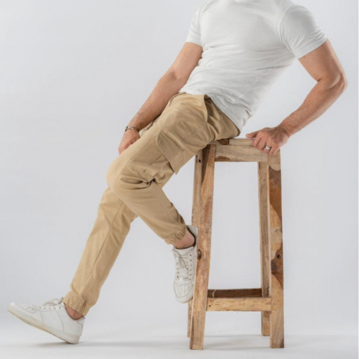 Khaki Fitted Cargo