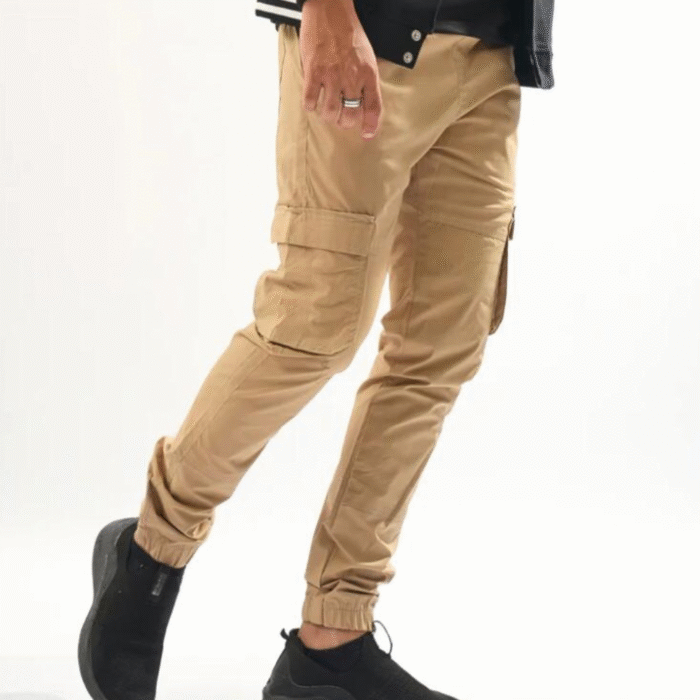 Khaki Fitted Cargo